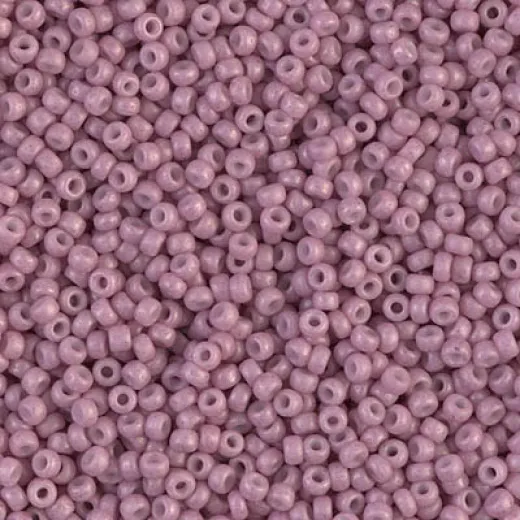 Matte Antique Rose Miyuki 15/0 Seed Beads, 100g bulk pack, Colour 2037 Matte Antique Rose Miyuki 15/0 Seed Beads, 100g bulk pack, Colour 2037