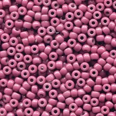 Duracoat Dyed Opaque Pansy Miyuki 8/0 Seed Beads, colour 4468, 22g approx.