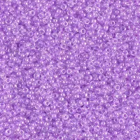 Orchid Lined Crystal Miyuki 15/0 seed beads, colour 0222, 8.2g approx.