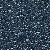 Montana Blue Gold Luster Miyuki 15/0 seed beads, colour 0305, 8.2g approx.