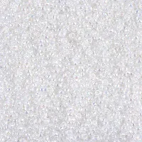 Opal AB Miyuki 15/0 seed beads, colour 0470, 8.2g approx.