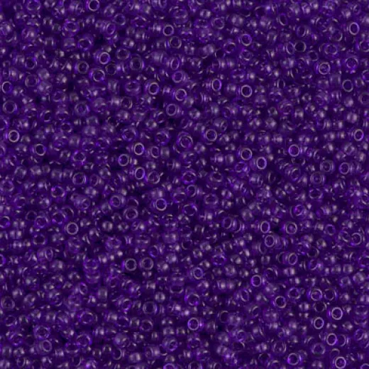 Dyed Transparent Red Violet Miyuki 15/0 seed beads, colour 1314, 100g Wholesale Pack Dyed Transparent Red Violet Miyuki 15/0 seed beads, colour 1314, 100g Wholesale Pack