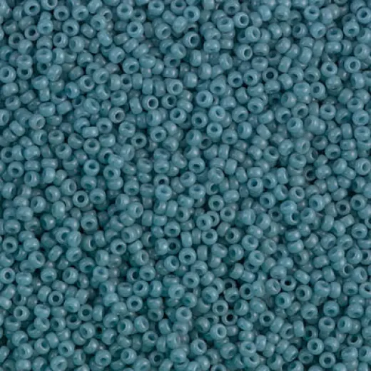 Dyed Semi-Frosted Opaque Shale Miyuki 15/0 seed beads, colour 1685, 8.2g approx. Dyed Semi-Frosted Opaque Shale Miyuki 15/0 seed beads, colour 1685, 8.2g approx.