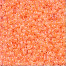 Luminous Creamsicle Miyuki 15/0 seed beads, colour 4298, 8.2g approx.
