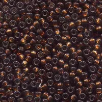 Silver Lined Smoky Topaz, Colour 1429, Miyuki 15/0 Seed Beads, 100g wholesale pack