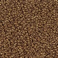 Lt. Bronze Opaque Metallic  Colour -0457L Miyuki 15/0 Seed Beads,8.2gm apprx.