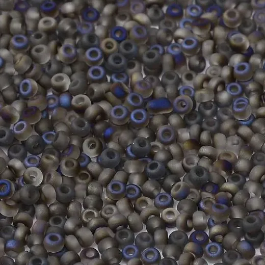 Crystal Azuro Matte, Miyuki 11/0 Union Seed Beads, Colour 4556, Approx. 22g Crystal Azuro Matte, Miyuki 11/0 Union Seed Beads, Colour 4556, Approx. 22g