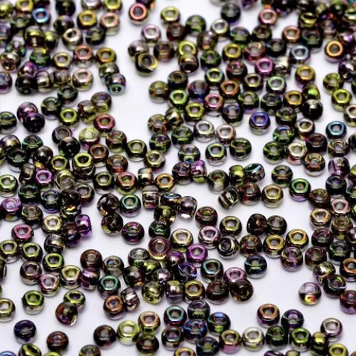 Crystal Magic Orchid, Miyuki 11/0 Union Seed Beads, Colour 4571, Approx. 22g Crystal Magic Orchid, Miyuki 11/0 Union Seed Beads, Colour 4571, Approx. 22g