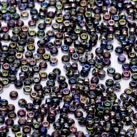 Crystal Magic Blue, Miyuki 11/0 Union Seed Beads, Colour 4572, Approx. 22g Crystal Magic Blue, Miyuki 11/0 Union Seed Beads, Colour 4572, Approx. 22g