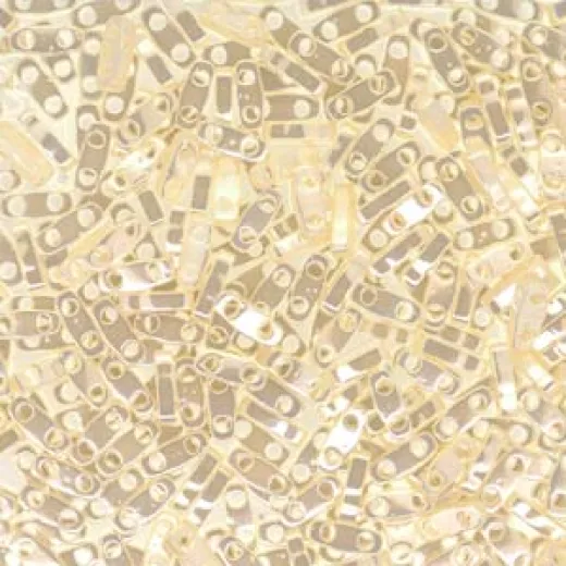 Antique Ivory Pearl Ceylon Quarter Tila Bead, colour 592, 5.2g approx. Antique Ivory Pearl Ceylon Quarter Tila Bead, colour 592, 5.2g approx.