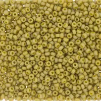 Pistachio Frost Opaque Glazed Rainbow, Size 8/0 seed beads,, colour 4693, 22g approx.