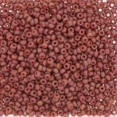 Cardinal Frost Opaque Glazed Rainbow, Size 8/0 seed beads,, colour 4695, 22g app...