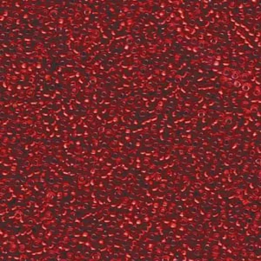Red Silver Lined Colour -1419 Miyuki 15/0 Seed Beads, 8.2gm apprx. Red Silver Lined Colour -1419 Miyuki 15/0 Seed Beads, 8.2gm apprx.