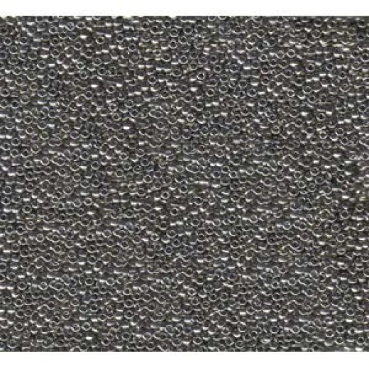 Steel Miyuki 15/0 Seed Beads, 8.2g, Colour 0190 Steel Miyuki 15/0 Seed Beads, 8.2g, Colour 0190