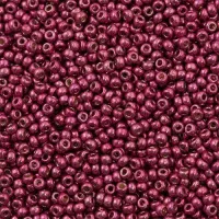 Duracoat Galvanized Magenta Miyuki 15/0 Seed Beads, 8.2g, Colour 4219