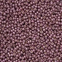 Duracoat Galvanized Eggplant Miyuki 15/0 Seed Beads, 8.2g approx., Colour 4220