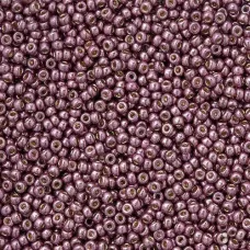 Duracoat Galvanized Eggplant Miyuki 15/0 Seed Beads, 8.2g approx., Colour 4220