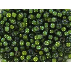 Fancy Lined  Chartreuse Miyuki 15/0 Seed Beads, 8.2g, Colour 3764