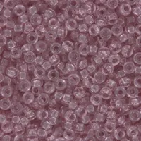 Transparent Smoky Light Amethyst, Colour 0142, Miyuki 15/0 Seed Beads, 8.2g approx.