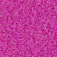 Fuschia Lined Crystal  Miyuki Size 15/0 Colour 0209, 8.2gm