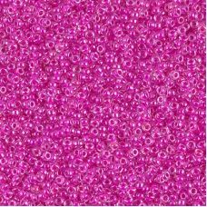 Fuschia Lined Crystal  Miyuki Size 15/0 Colour 0209, 8.2gm
