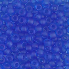Miyuki Size 6 Seed Beads,  Matte Transparent, Sapphire Colour 0150F, 20 Gram