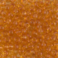 Miyuki Size 6 Seed Beads, Topaz Transparent, Colour 0133, 250 Gram wholesale pack