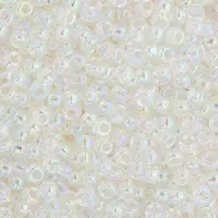 Crystal AB Miyuki 6/0 Seed Beads, 250g, Colour 0250