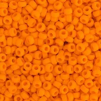 Orange Mandarin Opaque Miyuki size 6/0 Colour  0405, 250g Wholesale pack