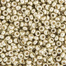 Duracoat Galvanized Silver Miyuki size 6/0 Colour  4201, 20g approx.