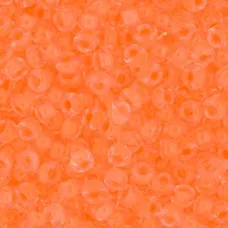 Luminous Creamsicle Colour 4298 Miyuki 6/0 Seed Beads, 20g approx.