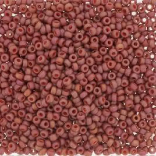 Cardinal Frost Opaque Glazed Rainbow 6/0 seed beads, colour 4695, 20g approx.