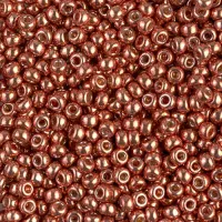 Miyuki Size 8 Seed Beads, Duracoat Galvanised Pink Blush, Colour 4207, 22g Approx.