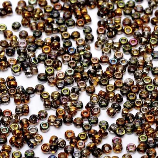 Crystal Magic Copper Miyuki 8/0 Seed Beads, colour 55013, 22g Crystal Magic Copper Miyuki 8/0 Seed Beads, colour 55013, 22g