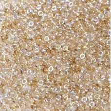 Crystal Lemon Rainbow Miyuki 8/0 Seed Beads, colour 55018, 22g