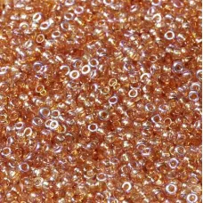 Crystal Orange Rainbow Miyuki 8/0 Seed Beads, colour 55022, 22g