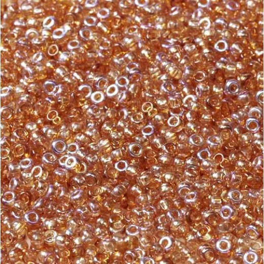 Crystal Orange Rainbow Miyuki 8/0 Seed Beads, colour 55022, 22g