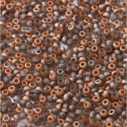Crystal Sunset Matted Miyuki 8/0 Seed Beads, colour 55027, 22g