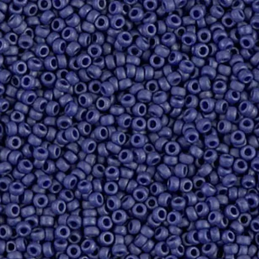 Matte Opaque Metallic Royal Blue Miyuki Size 8/0 seed beads, Colour 2039, 250gm Wholesale pack Matte Opaque Metallic Royal Blue Miyuki Size 8/0 seed beads, Colour 2039, 250gm Wholesale pack