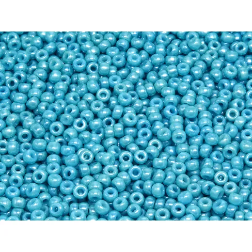 Turquoise Green Luster Opaque, Colour 2470, Miyuki 8/0, 22g approx. Turquoise Green Luster Opaque, Colour 2470, Miyuki 8/0, 22g approx.
