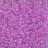 Luminous Plum Crazy Miyuki 8/0 Seed beads, colour 4303, 250g Wholesale Pack.