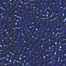 Silver Lined Sapphire Miyuki 8/0 Seed Beads, Colour 19, 22gm