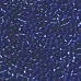 Silver Lined Sapphire Miyuki 8/0 Seed Beads, Colour 19, 22gm Silver Lined Sapphire Miyuki 8/0 Seed Beads, Colour 19, 22gm