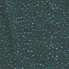 Transparent Teal, Colour 2405, Miyuki 11/0, 22g approx.