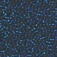 Silver Lined Capri Blue Miyuki Size 8/0 seed beads, Colour  25, 22g
