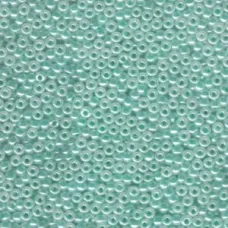 Turquoise Ceylon Miyuki Size 8/0 seed beads, Colour 536, 22gm