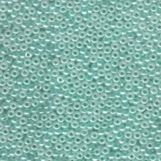 Turquoise Ceylon Miyuki 15/0 Seed Beads, 8.2g, Colour 0536