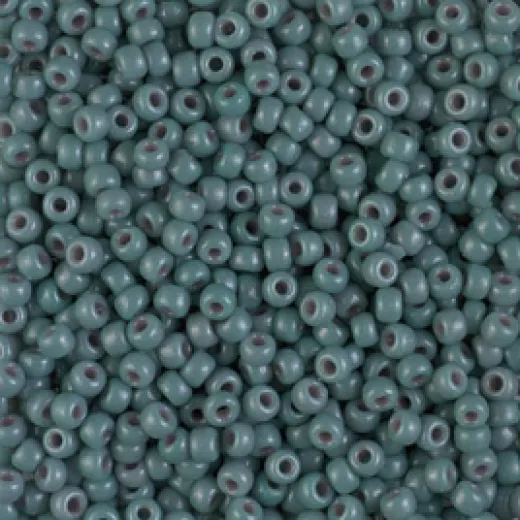 Duracoat Opaque Opaque Eucalyptus Miyuki 8/0 Seed Beads, 22g. Colour 4481 Duracoat Opaque Opaque Eucalyptus Miyuki 8/0 Seed Beads, 22g. Colour 4481