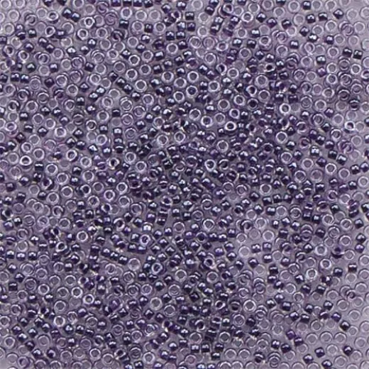 Grape Lined Crystal Miyuki Size 8/0 seed beads, Colour 223, 22gm Grape Lined Crystal Miyuki Size 8/0 seed beads, Colour 223, 22gm