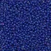Matte Opaque Cobalt AB Miyuki Size 8/0 seed beads, Colour 0414FR, 22gm Matte Opaque Cobalt AB Miyuki Size 8/0 seed beads, Colour 0414FR, 22gm
